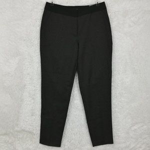 Maurices Womens Pants Smart‎ Skinny Stretch Black Polkadot Pockets 6 New